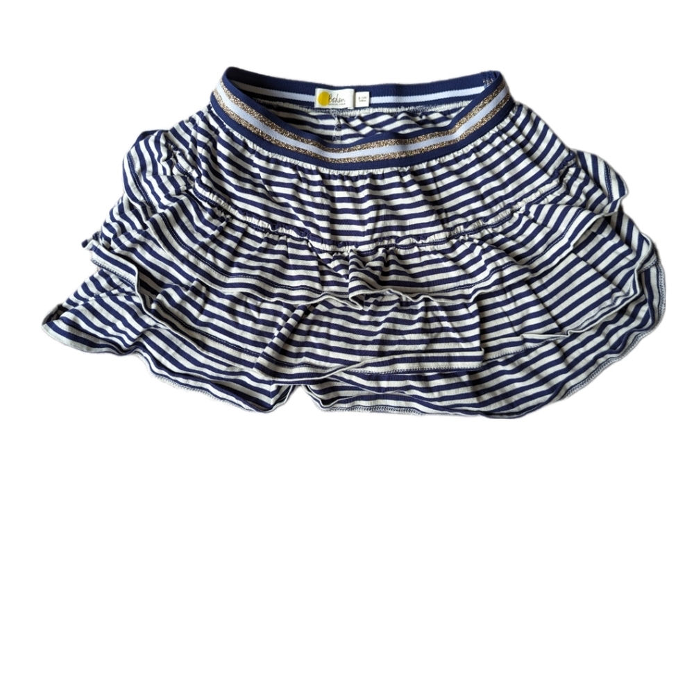 Girls Boden Jersey Ruffle Skort 9-10Y